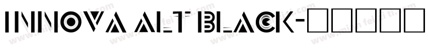 Innova Alt Black字体转换